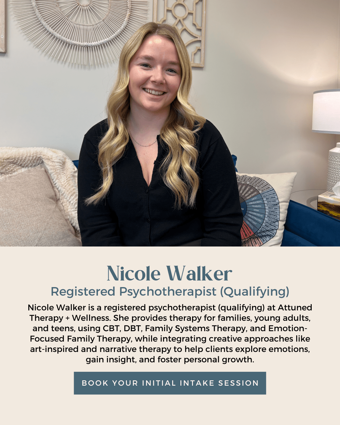 Nicole Walker, Registered Psychotherapist (Qualifying)