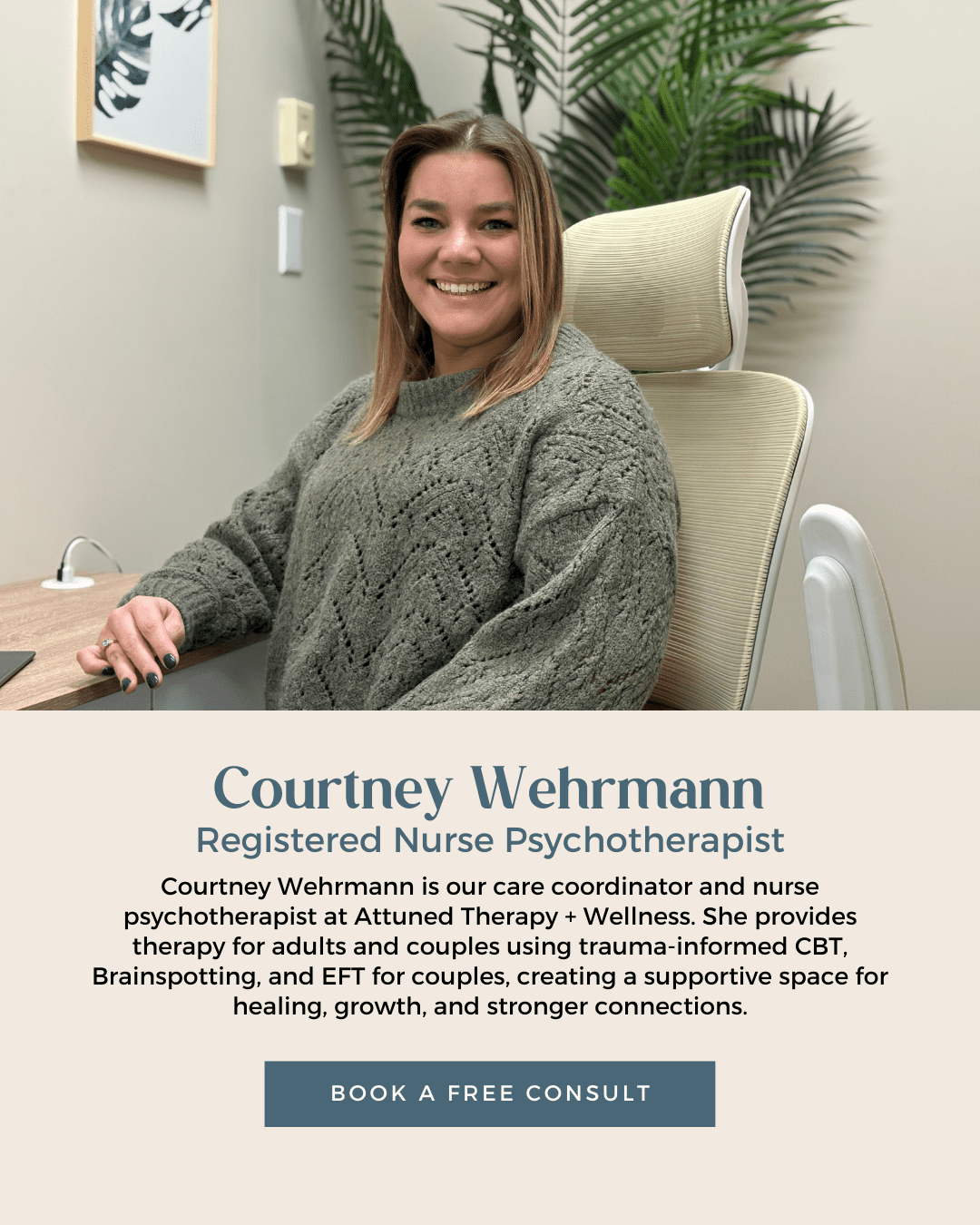 Courtney Wehrmann, RN Psychotherapist
