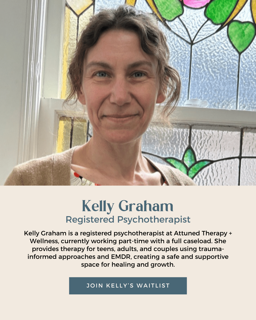 Kelly Graham, Registered Psychotherapist