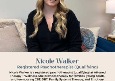Nicole Walker, Registered Psychotherapist (Qualifying)