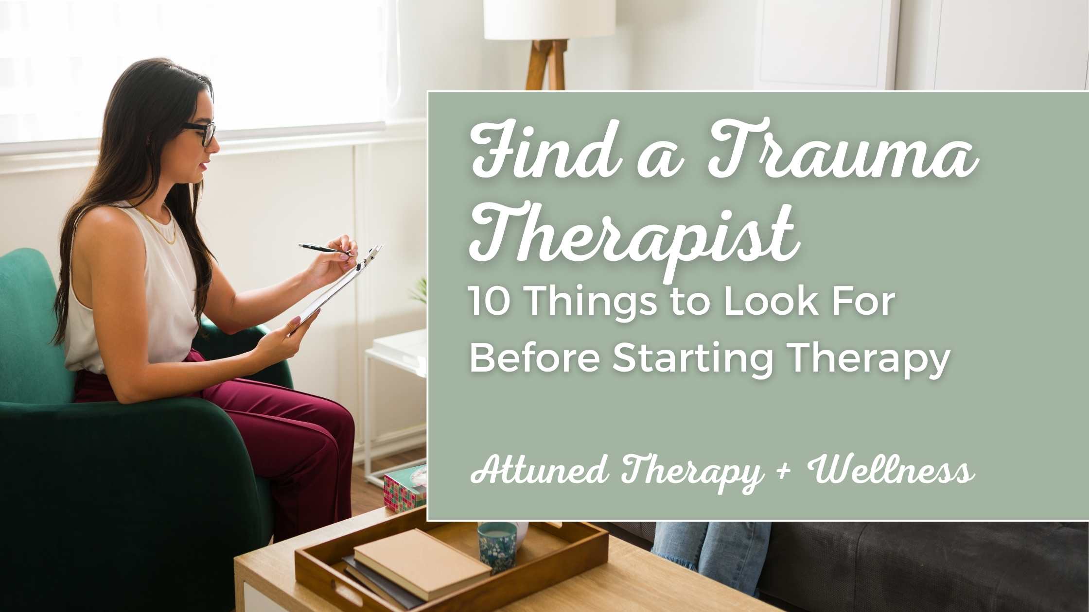 finding a trauma therapist in ontario