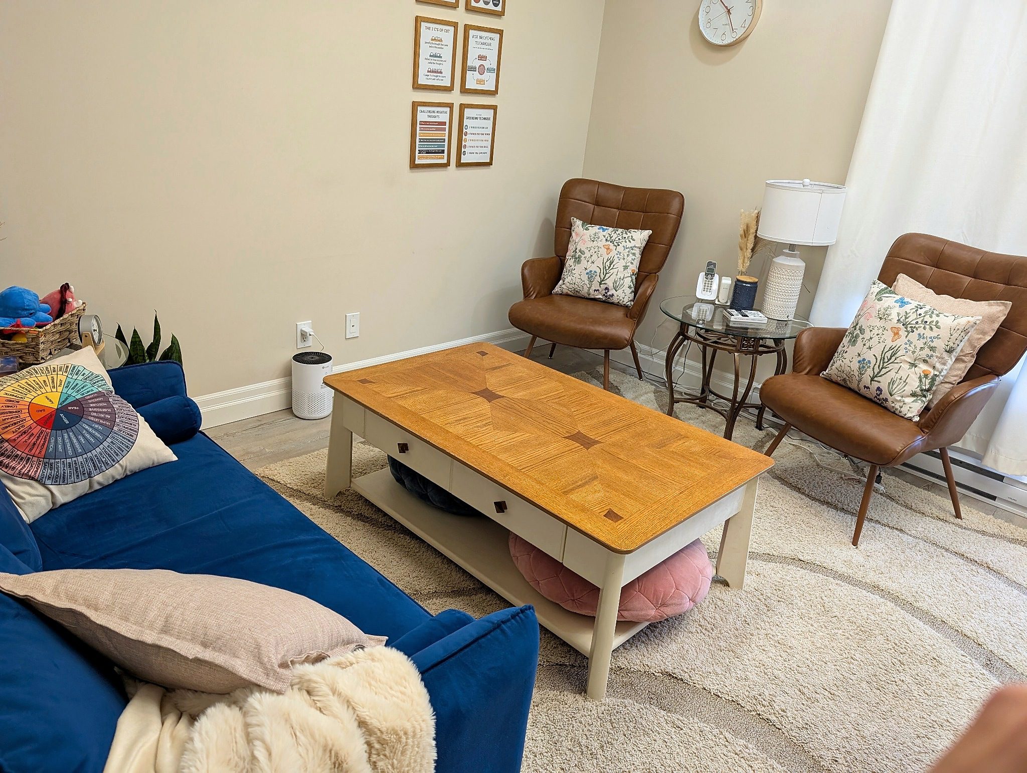 therapy room attuned therapy + wellness therapy room for youth, adults and families ontario