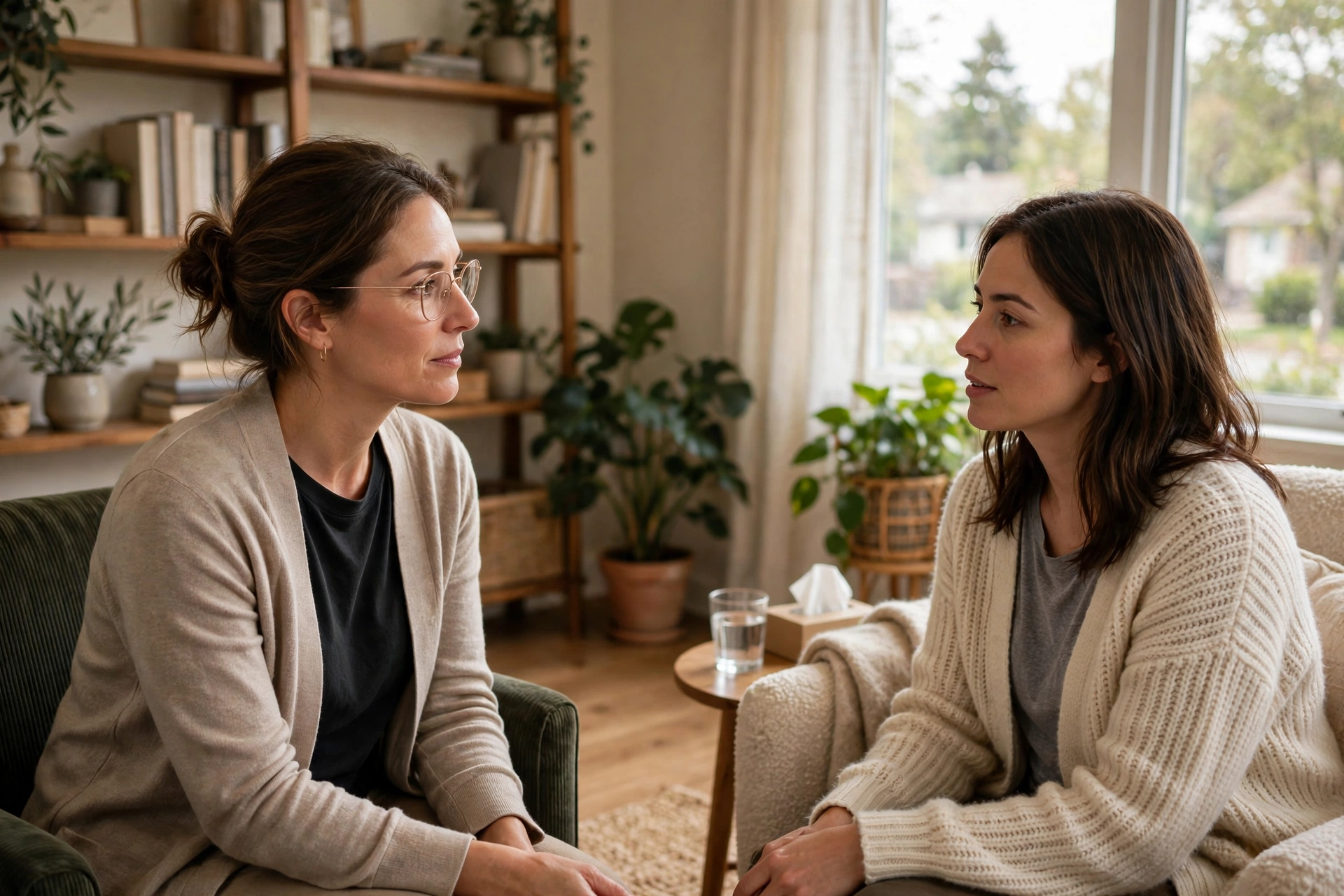 media-generation-attuned-nurse-psychotherapist-0-5932f4ae-a140-40fb-9015-9cea01d4aa63 Nurse psychotherapist in a calm therapy office in Kincardine, Ontario